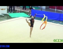 全國韻律體操錦標賽-Rhythmic gymnastics 高中組 帶 4