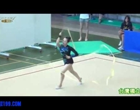 全國韻律體操錦標賽-Rhythmic gymnastics 高中組 帶 2